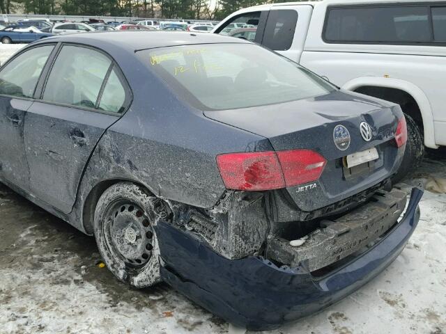 3VW2K7AJ8CM347724 - 2012 VOLKSWAGEN JETTA BASE 蓝色 照片 9