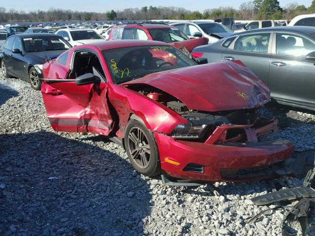 1ZVBP8AN1A5117228 - 2010 FORD MUSTANG RED photo 1