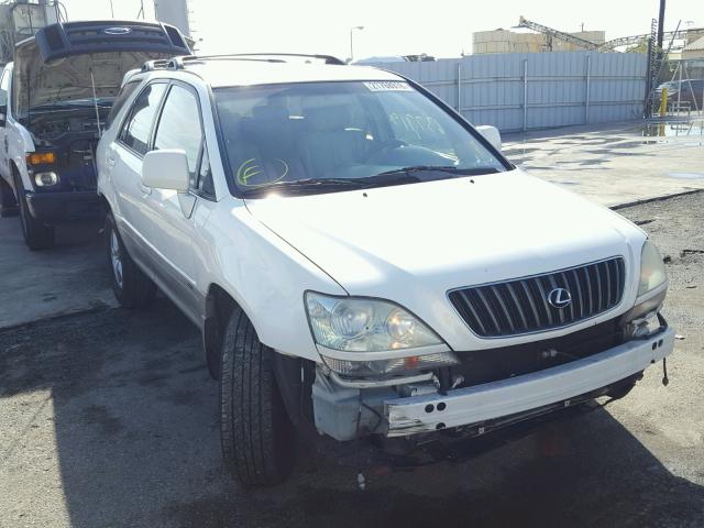 JTJGF10U730152610 - 2003 LEXUS RX 300 WHITE photo 1