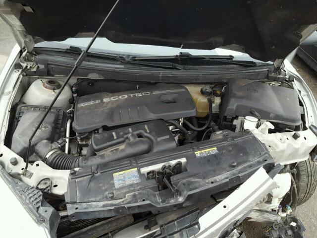 1G2ZG57B584130372 - 2008 PONTIAC G6 BASE SILVER photo 7