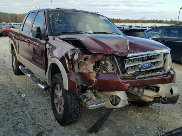 1FTPW14V47KB84379 - 2007 FORD F150 SUPER ORANGE photo 1