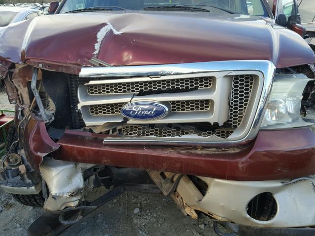 1FTPW14V47KB84379 - 2007 FORD F150 SUPER ORANGE photo 7