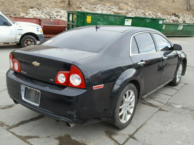1G1ZK57758F198271 - 2008 CHEVROLET MALIBU LTZ 黑色 照片 4