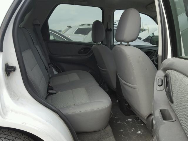 1FMYU95H56KD56253 - 2006 FORD ESCAPE HEV WHITE photo 6