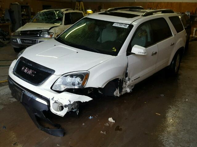 1GKEV33708J306045 - 2008 GMC ACADIA SLT თეთრი ფოტო 2