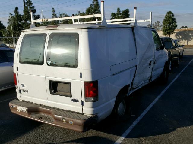 1FTRE14282HA26182 - 2002 FORD ECONOLINE WHITE photo 4