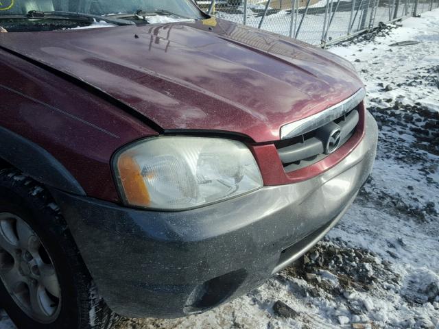 4F2CZ96113KM33438 - 2003 MAZDA TRIBUTE ES 栗色 照片 9