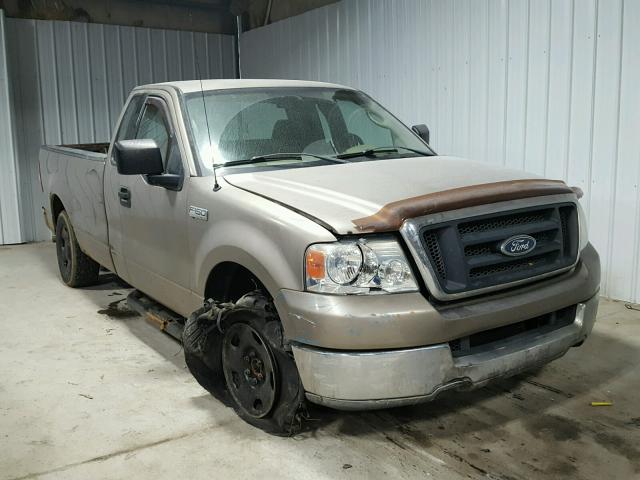 1FTRF12W34NC24403 - 2004 FORD F150 BEIGE photo 1