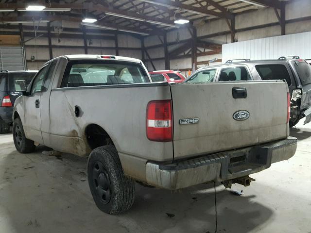 1FTRF12W34NC24403 - 2004 FORD F150 ბეჟი ფოტო 3