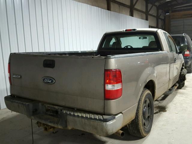 1FTRF12W34NC24403 - 2004 FORD F150 ბეჟი ფოტო 4