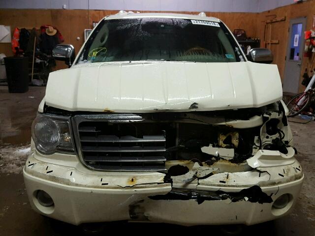 1A8HW58238F108330 - 2008 CHRYSLER ASPEN LIMI WHITE photo 7