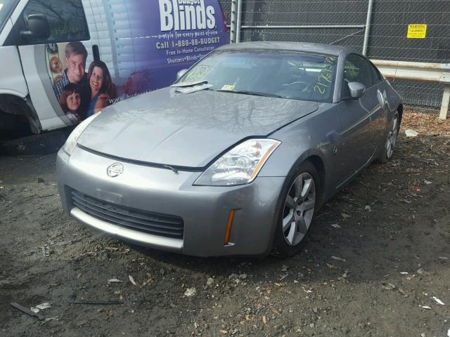 JN1AZ34E94M154189 - 2004 NISSAN 350Z COUPE GRAY photo 2