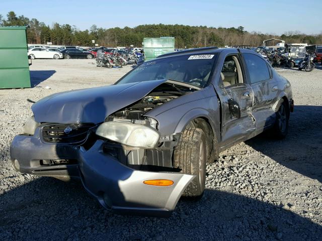 JN1CA31D31T804440 - 2001 NISSAN MAXIMA GXE BEIGE photo 2