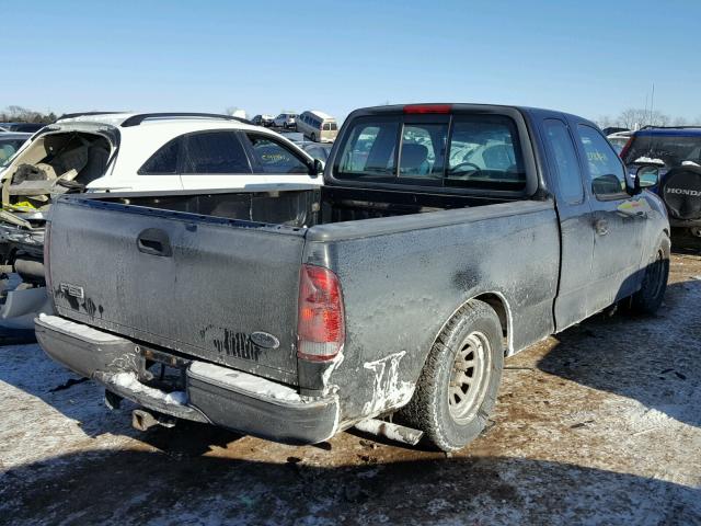 1FTZX1725XNA55606 - 1999 FORD F150 BLACK photo 4