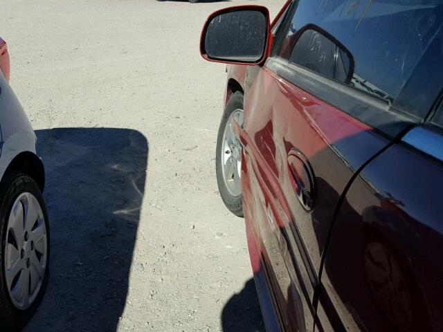 2G2WP552281121842 - 2008 PONTIAC GRAND PRIX RED photo 9