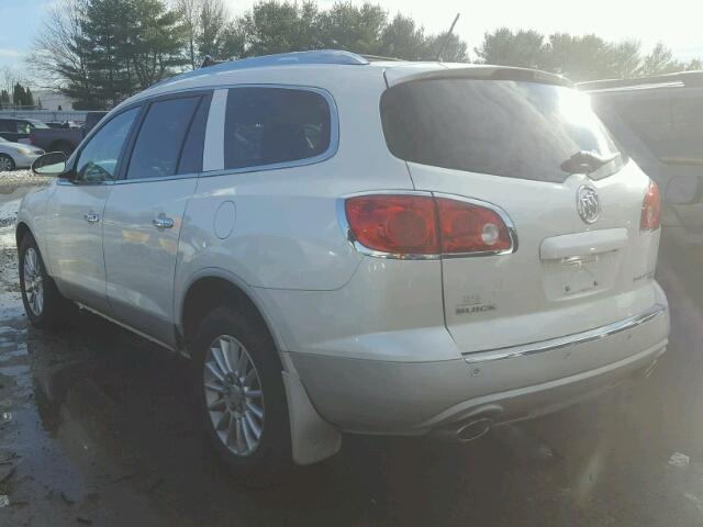 5GAKVCED7CJ424895 - 2012 BUICK ENCLAVE WHITE photo 3