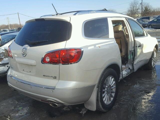 5GAKVCED7CJ424895 - 2012 BUICK ENCLAVE WHITE photo 4