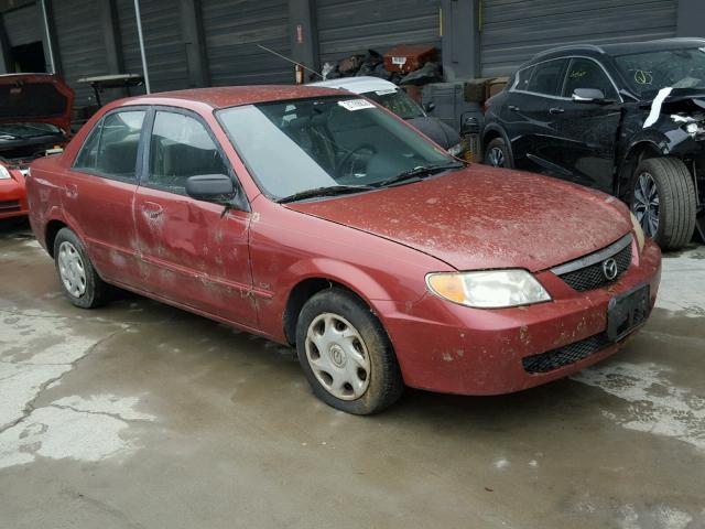 JM1BJ222810441571 - 2001 MAZDA PROTEGE DX RED photo 1