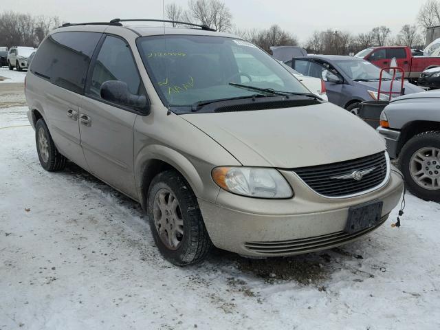 2C4GP44LX3R266450 - 2003 CHRYSLER TOWN & COU GOLD photo 1