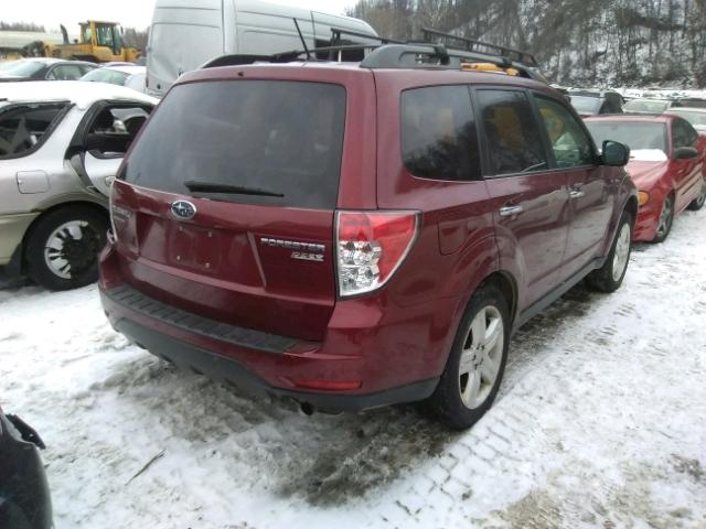 JF2SH6CC9AH717804 - 2010 SUBARU FORESTER 2 MAROON photo 4