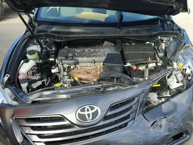 4T1BE46K59U298380 - 2009 TOYOTA CAMRY BASE CHARCOAL photo 7