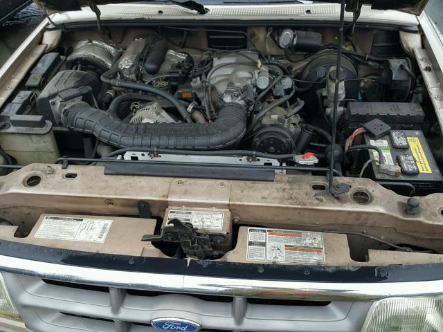 1FTCR14XXRPA55673 - 1994 FORD RANGER SUP TAN photo 7