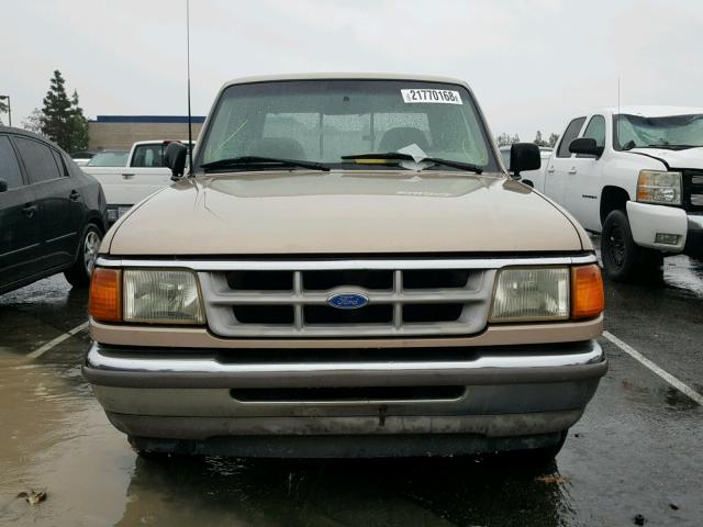 1FTCR14XXRPA55673 - 1994 FORD RANGER SUP TAN photo 9