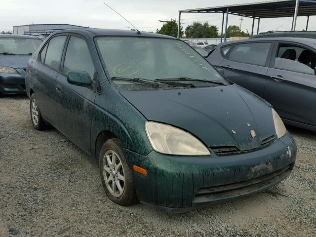 JT2BK12U410019508 - 2001 TOYOTA PRIUS GREEN photo 1