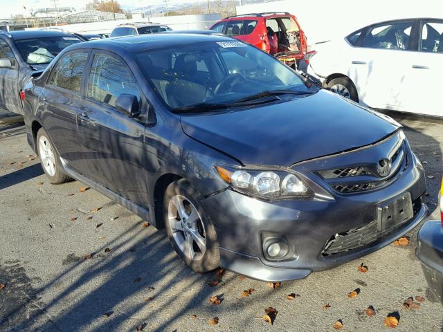 2T1BU4EE1BC645676 - 2011 TOYOTA COROLLA BA CHARCOAL photo 1