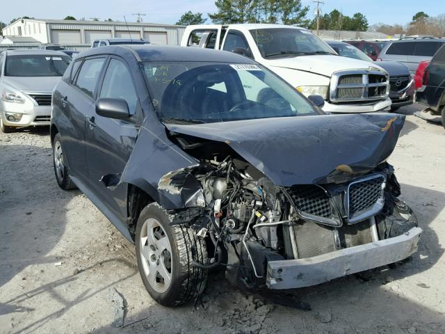 5Y2SP6E88AZ403971 - 2010 PONTIAC VIBE GRAY photo 1