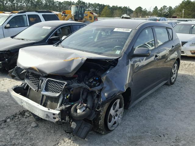 5Y2SP6E88AZ403971 - 2010 PONTIAC VIBE GRAY photo 2