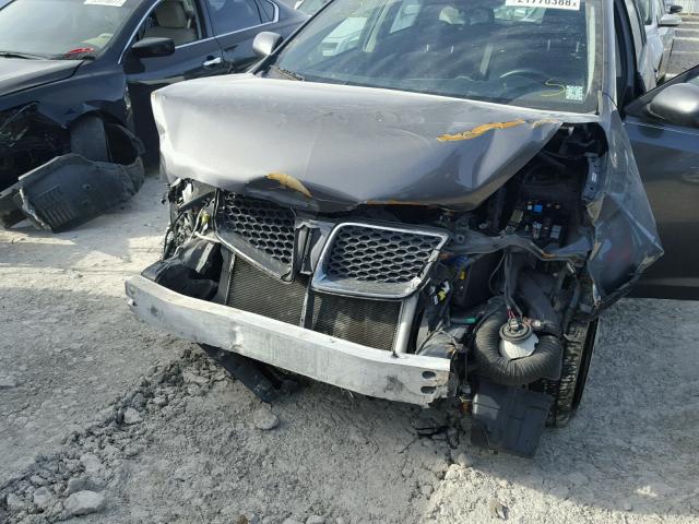 5Y2SP6E88AZ403971 - 2010 PONTIAC VIBE GRAY photo 9