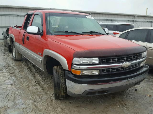 2GCEK19TX11399797 - 2001 CHEVROLET SILVERADO RED photo 1