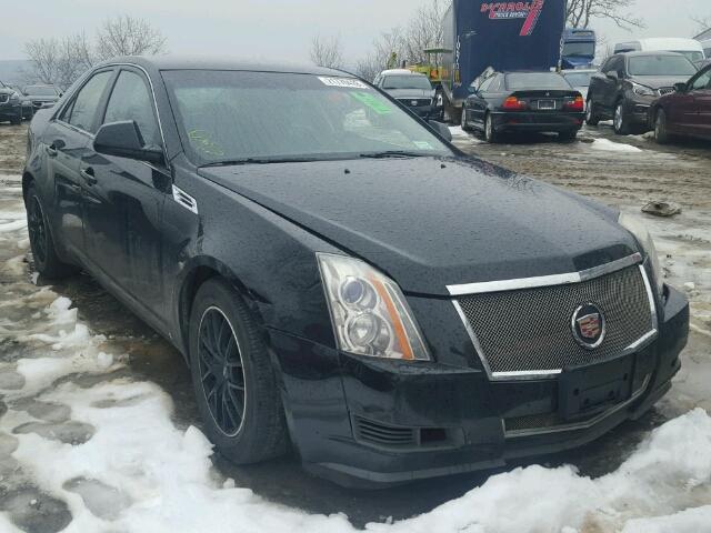 1G6DF577280175817 - 2008 CADILLAC CTS BLACK photo 1