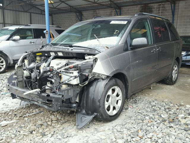 5TDZA23C44S016534 - 2004 TOYOTA SIENNA CE GRAY photo 2