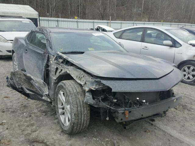 2G1FA1E32E9238986 - 2014 CHEVROLET CAMARO LS GRAY photo 1