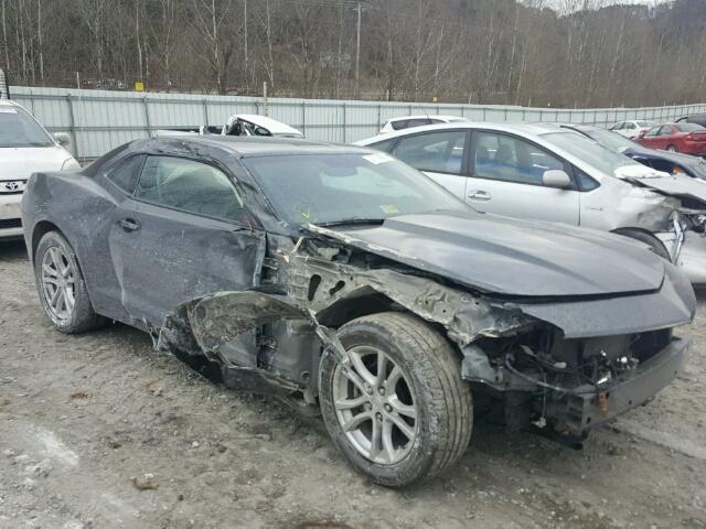 2G1FA1E32E9238986 - 2014 CHEVROLET CAMARO LS GRAY photo 9