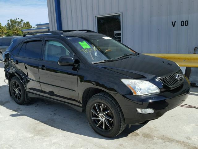 2T2HA31U56C089481 - 2006 LEXUS RX 330 BLACK photo 1