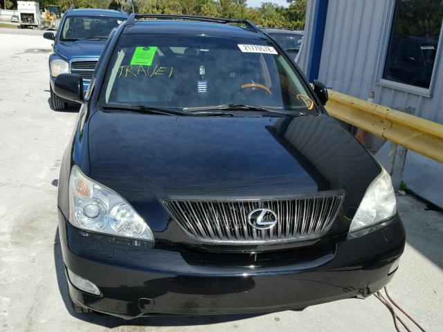 2T2HA31U56C089481 - 2006 LEXUS RX 330 BLACK photo 9