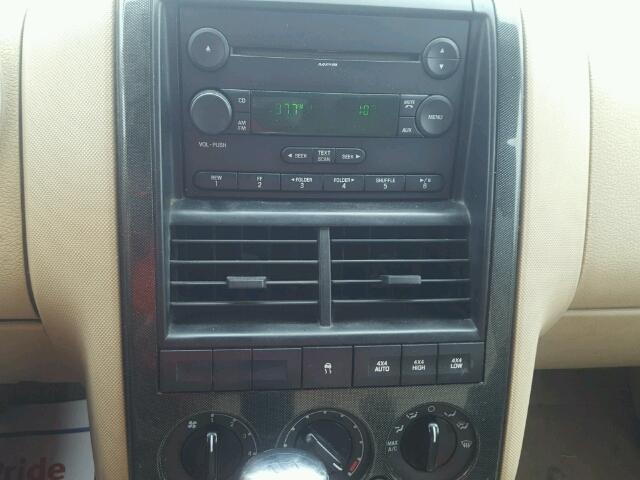 1FMEU73E36UB47792 - 2006 FORD EXPLORER X TAN photo 9