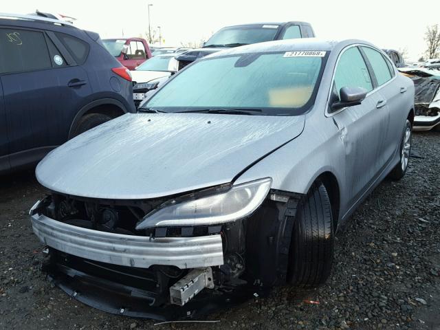 1C3CCCAB4GN159062 - 2016 CHRYSLER 200 LIMITE SILVER photo 2