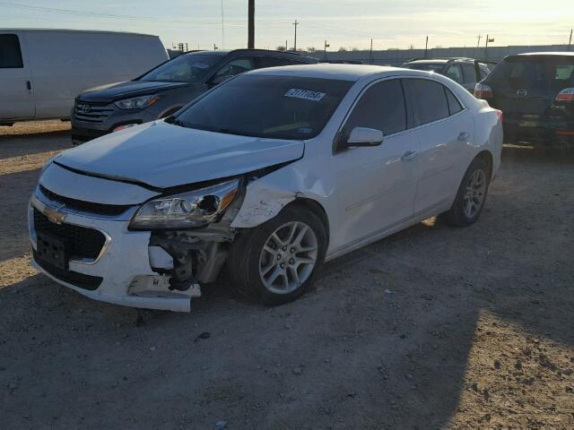 1G11C5SL1EF153225 - 2014 CHEVROLET MALIBU 1LT WHITE photo 2