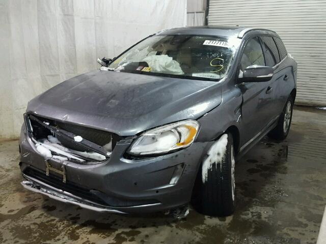 YV4612RK7G2858181 - 2016 VOLVO XC60 T5 GRAY photo 2