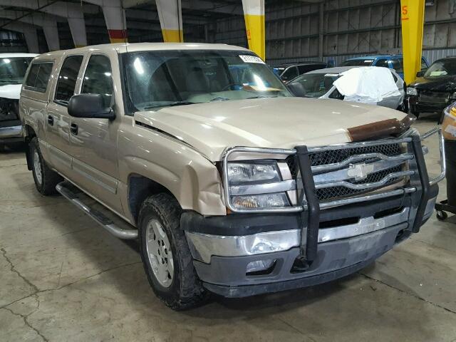 2GCEK13T851167617 - 2005 CHEVROLET SILVERADO TAN photo 1