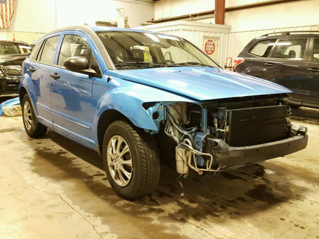 1B3HB28B88D674207 - 2008 DODGE CALIBER BLUE photo 1