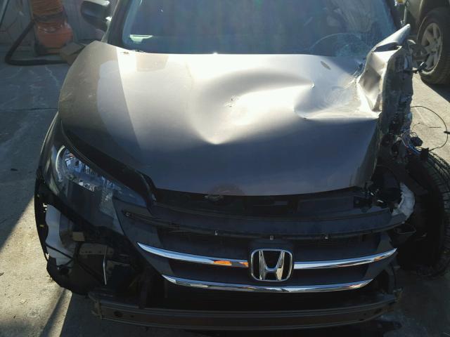 2HKRM4H36EH673449 - 2014 HONDA CR-V LX BURN photo 7