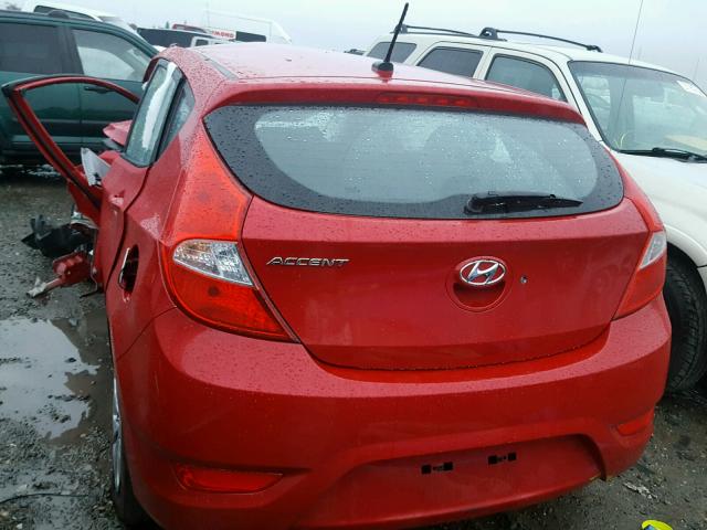 KMHCT5AE1GU243441 - 2016 HYUNDAI ACCENT SE RED photo 3