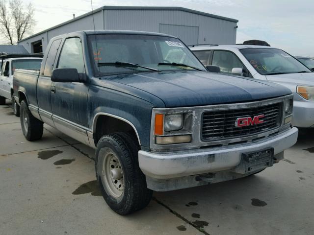 1GTEK19M6TE540438 - 1996 GMC SIERRA K15 GREEN photo 1