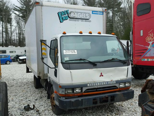 JW6AAE1H41L001073 - 2001 MITSUBISHI FUSO TRUCK OF FE 639 WHITE photo 1