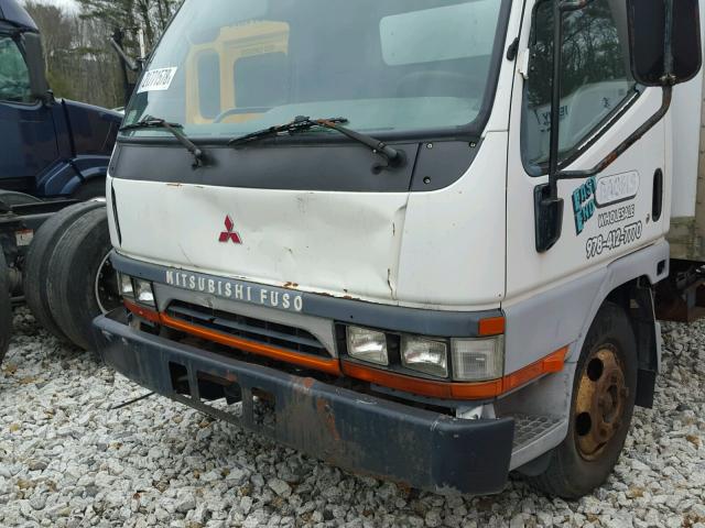 JW6AAE1H41L001073 - 2001 MITSUBISHI FUSO TRUCK OF FE 639 WHITE photo 9